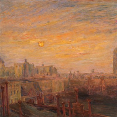 Aus meinem Atelierfenster von Carroll Brown